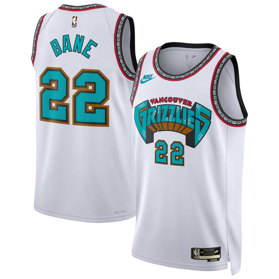 Men Memphis Grizzlies Desmond Bane Nike White 2024-25 Swingman NBA Jersey->minnesota timberwolves->NBA Jersey